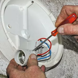 Intervention sur un luminaire